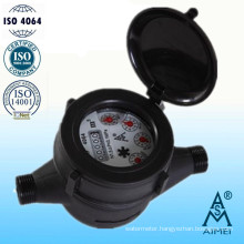 Multi Jet Liquid Sealed Type Plastic Water Meter